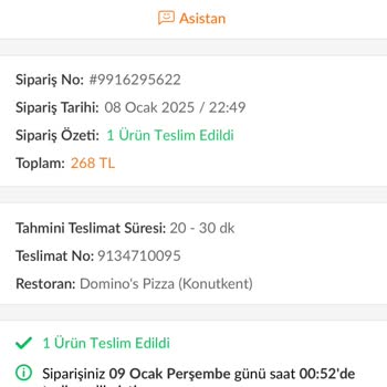 Domino's Pizza'nın Taahhüt İhlali Ve Müşteri Mağduriyeti
