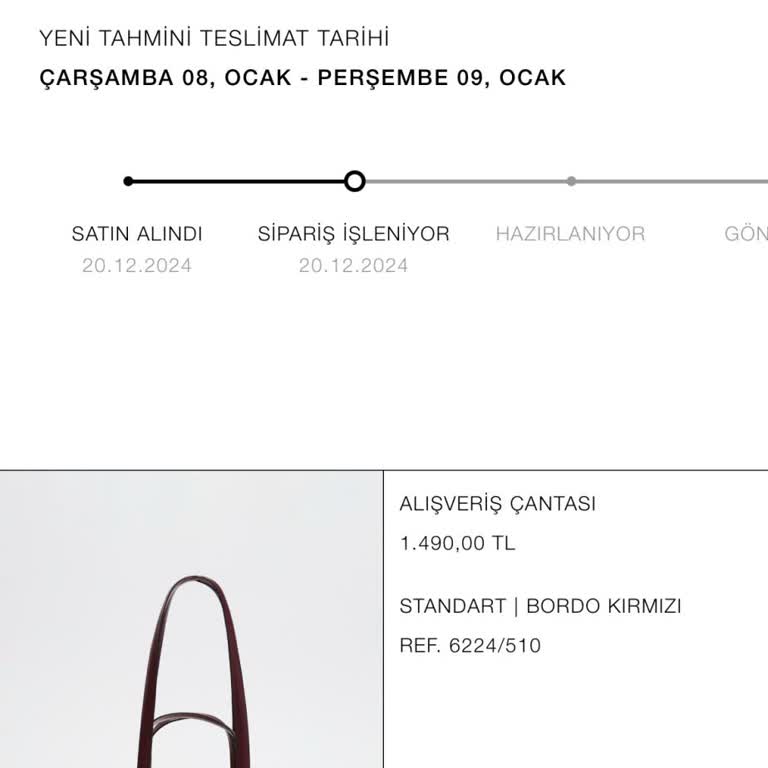 Zara Online Siparişimde Teslimat Sorunu