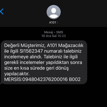 Bir Aydır Çözülemeyen Talep: Müşteri Hizmetleri Mağduriyeti