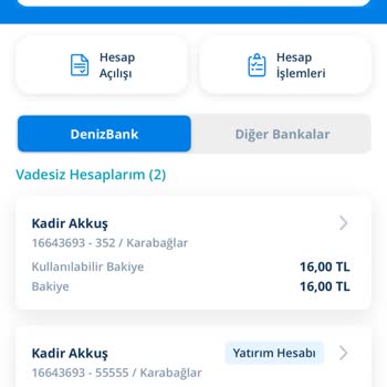 Denizbank Uygulamasında Yanıltıcı EFT Ve Havale Ücretleri