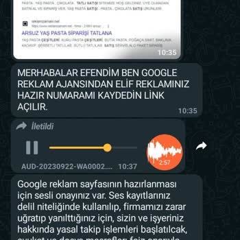 Google İsmine Sığınılarak Yapılan Aldatmacalar Ve Tehditler