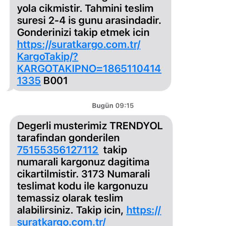 Sürat Kargo Ürün Teslimatında Yaşanan Sorunlar Ve İletişim Eksiklikleri