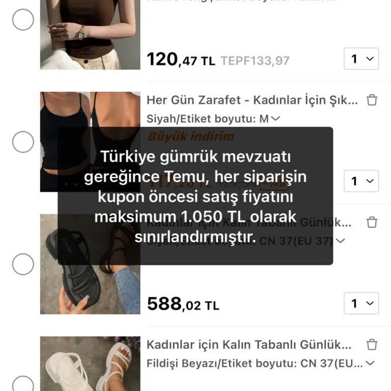 Sepet Tutarı Ve Ödeme Uyumsuzluğu