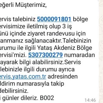 Enza Home'dan Aldığım Ürün İçin 2 Aylık Servis Bekleyişi