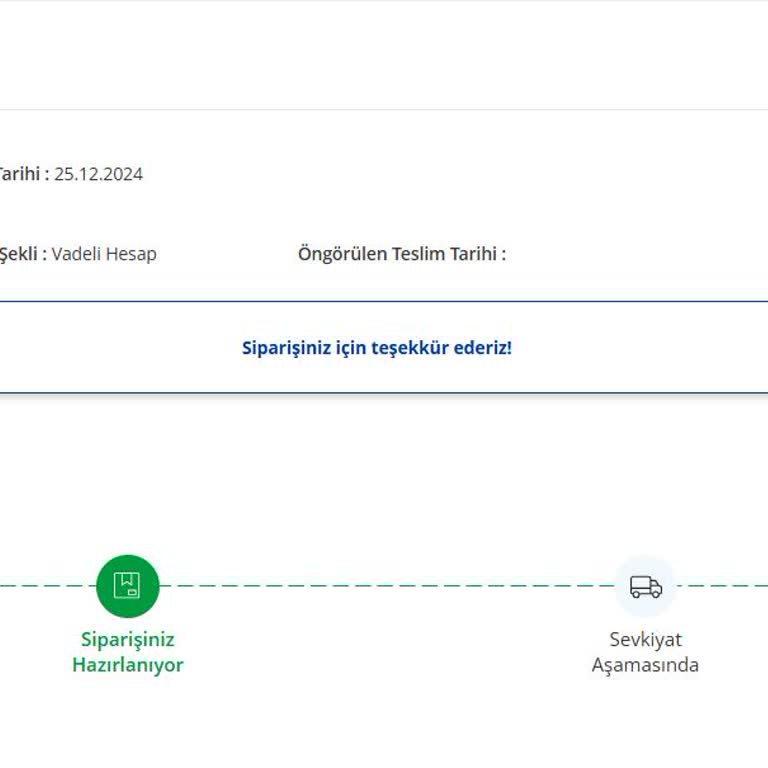 Avansas Siparişim Neden Hala Teslim Edilmedi?