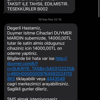 Duymer Mardin Şubesi'nde İade Sorunu: 4 Aydır Çözüm Yok