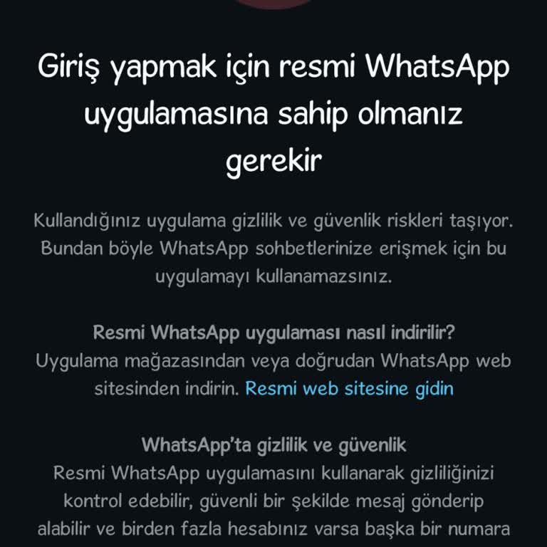 WhatsApp Erişim Sorunu: Acil Yardım Talebi