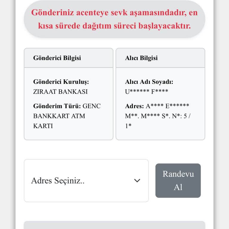 Kartımın Teslimatı Neden Gecikti?