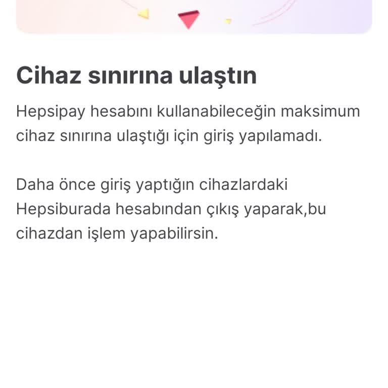 Hepsiburada Hapsipay Giriş Sorunu: Maksimum Cihaz Sınırı Ve Çözüm Arayışı