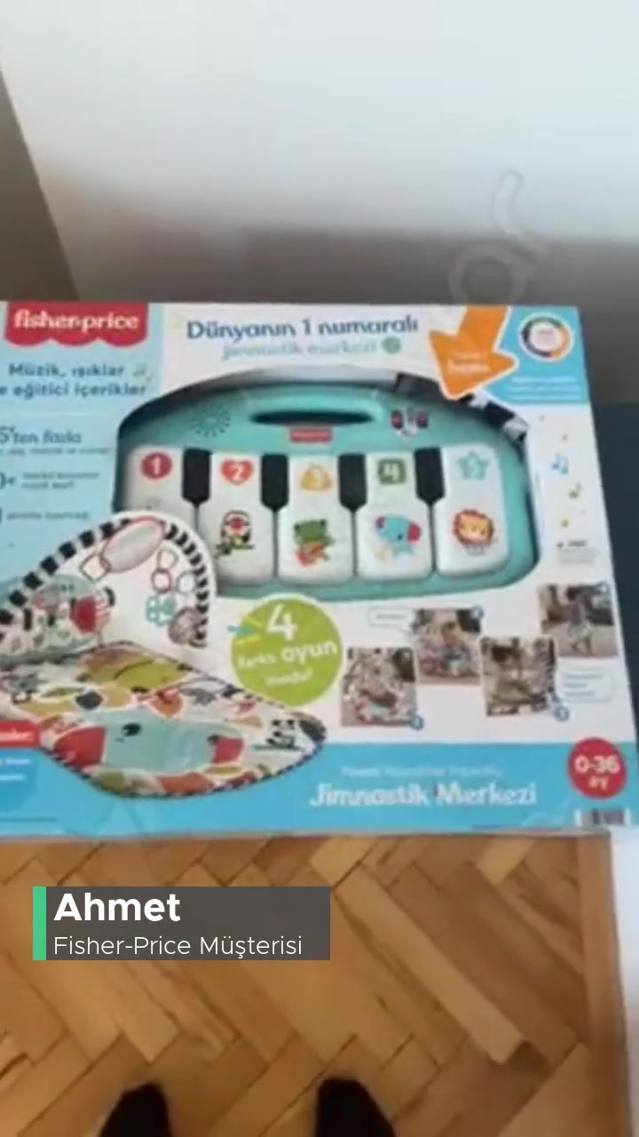 Fisher-Price Arızalı Ürünü Benim Bozduğumu İddia Ediyor videonun kapak resmi