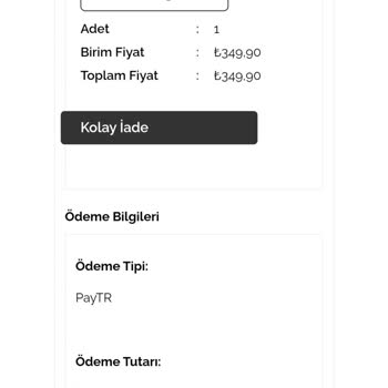Rivaistanbul Eksik Ve Yanıltıcı Sipariş Deneyimi
