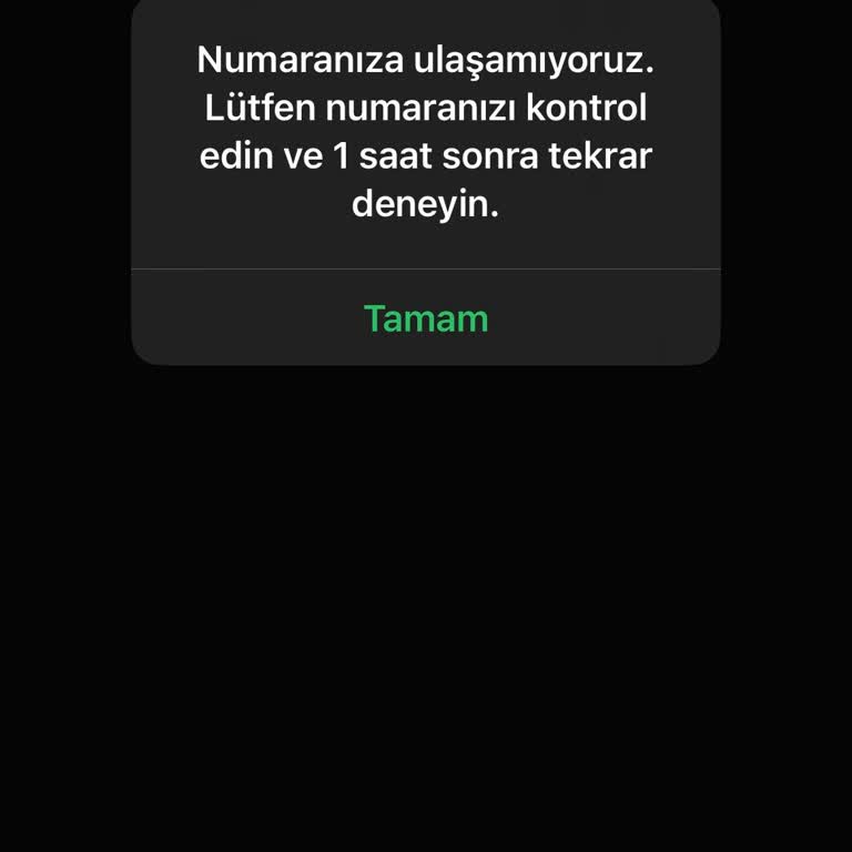 WhatsApp Kod Sorunu