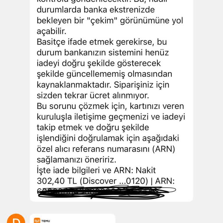 İade Sorunları Ve Çözüm Odaklı Olmayan Hizmet