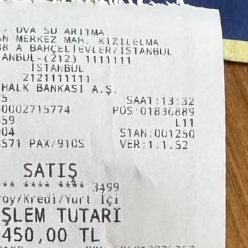 Su Arıtma Servisinde Satış Baskısı Ve Yanıltıcı Hizmet
