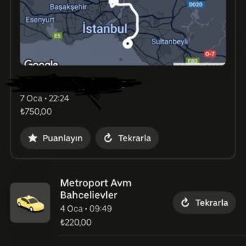 Uber Taksi Ücretinde Beklenmedik Artış
