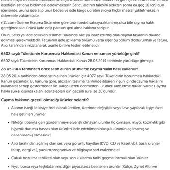 Yanıltıcı Ürün Açıklamaları Ve İade Sorunu