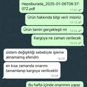 Atom Bilişim'den Alınan Bilgisayarın Teknik Servis Sorunu