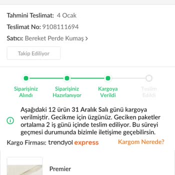 Trendyol Express Kargo Sorunu: İade Ve İletişim Eksikliği