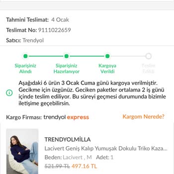 Teslimat Gecikmesi Ve İletişim Sorunları