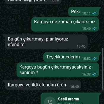 Ödeme Alındı, Kargo Gönderilmedi