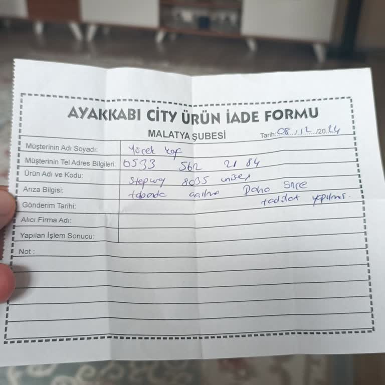 Ayakkabı City'de Sorumsuzluk Ve İade Sorunları