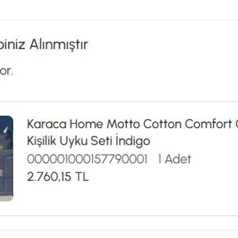 Karaca'nın Müşteri Hizmetleri Sorunları