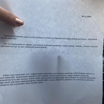 Aldığım Ayakkabı 24 Saat İçinde Dağıldı, İade Reddedildi!