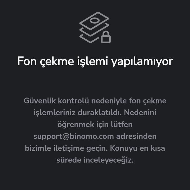 Binomo'da Para Çekme Sorunları Ve Güvenlik Kontrolü Engeli