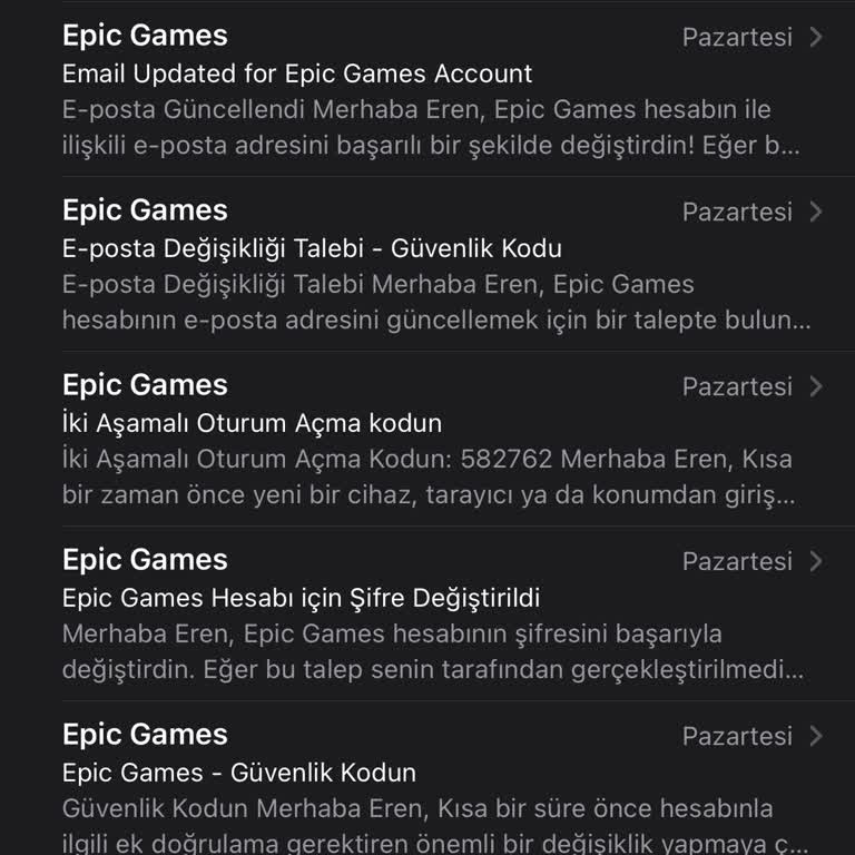 Epic Games Destek Ekibinden Yanıt Bekliyorum: Hesabım Tehlikede