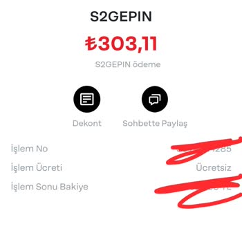 S2gepin Sipariş Sonrası Beklentilerin Karşılanmaması!