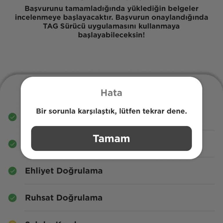 Martı Tag Uygulamasında Sabıka Kaydı Sorunu