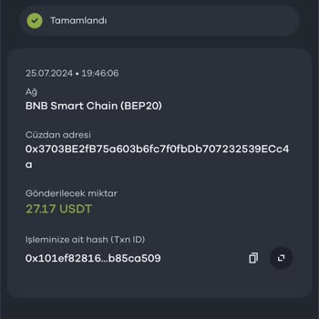 Kripto İadesinde Hatalı Transfer Mağduriyeti
