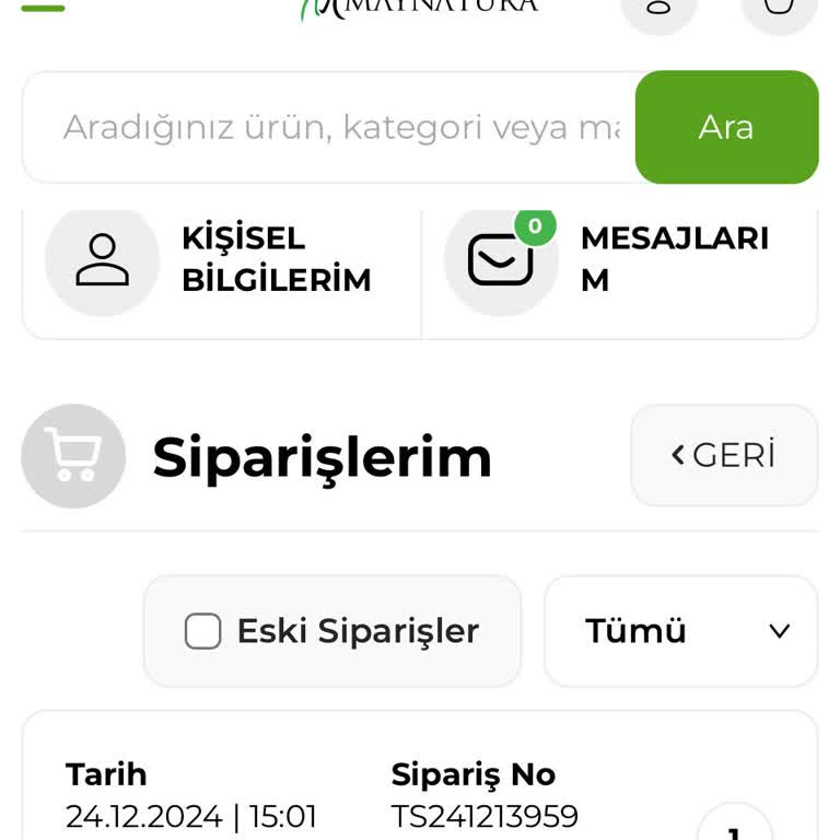 Maynatura Firmasından Sipariş Gecikmesi Ve İletişim Sorunu