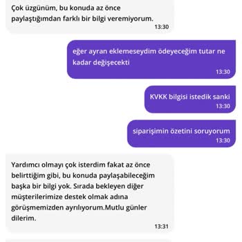 Eksik Ayran İadesi Ve İlgisiz Müşteri Hizmetleri