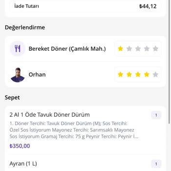 Eksik Ayran İadesi Ve İlgisiz Müşteri Hizmetleri