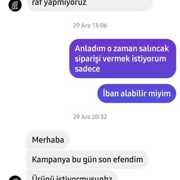 Sallanan Salıncak Kabusu: Sipariş Verdim, Engellendim