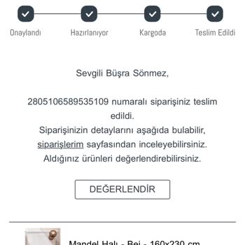 Teslim Edilemeyen Sipariş Ve Ulaşılamayan Müşteri Hizmeti