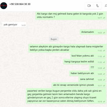 Kargo Gecikmesi Ve İletişim Sorunu