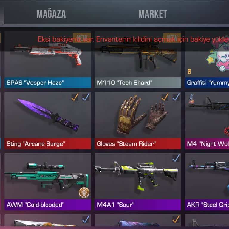 Standoff 2 Oyununda Altın Miktarı Ekside!