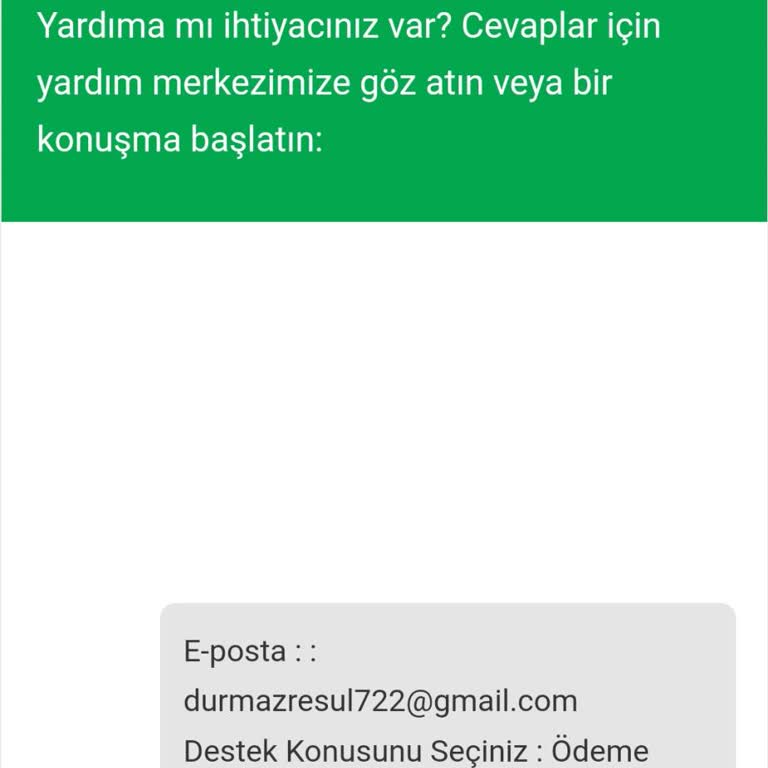 Bakiye Yükleme Sorunu Ve Müşteri Hizmetleri Cevapsızlığı
