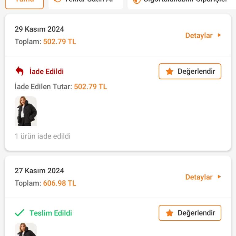 Trendyol Yanlış İade İşlemi Ve İlgisiz Müşteri Hizmetleri