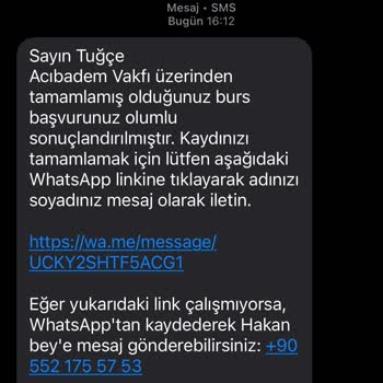 Burs Başvurusunda Kişisel Bilgilerin Güvenliği Tehlikede