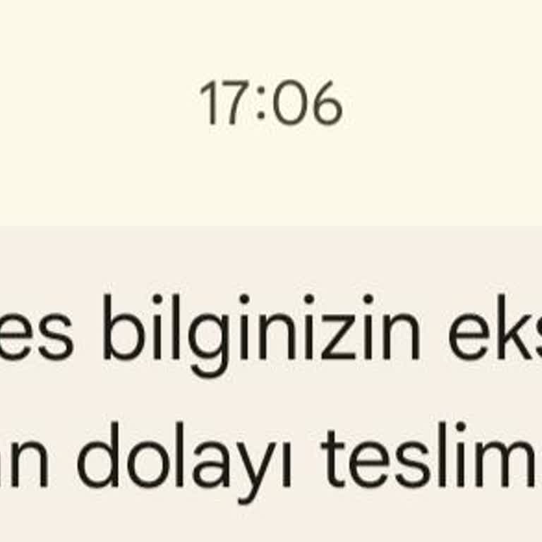 Adres Bulunamadı Sorunu