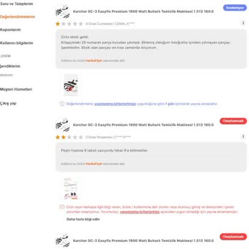 Hepsiburada Eksik Ürün Ve Yanıltıcı Taksit Seçenekleri