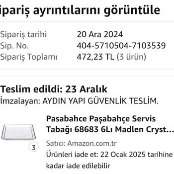 Yanlış Ürün Gönderimi Ve Yetersiz Çözüm
