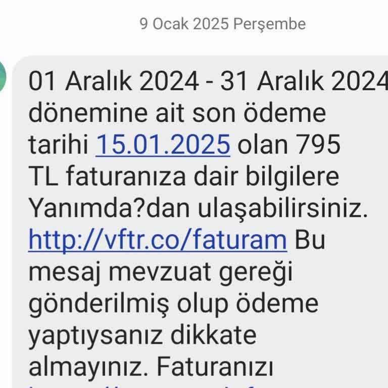 Kullanmadığım Hizmet İçin Fatura Kesilmesi