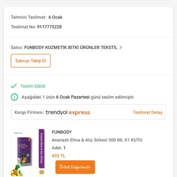 Eksik Gönderilen Sirke Siparişi Ve İletişim Sorunu