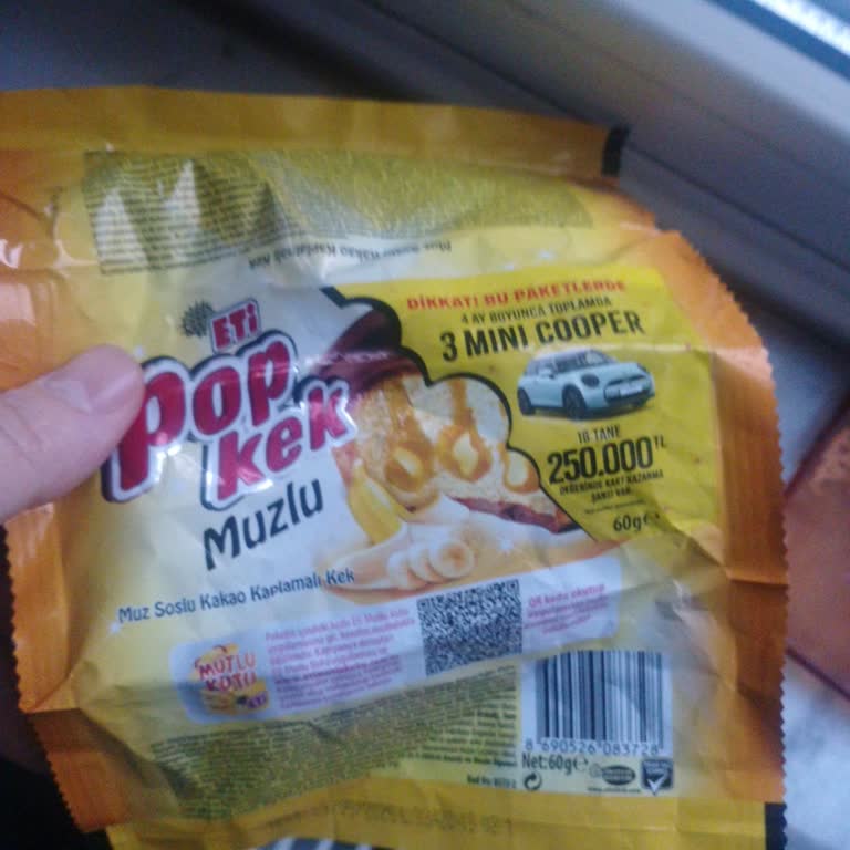 Pop Kek Üzerindeki Karekod Sorunu
