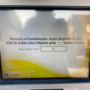 Acil Para Transferinde ATM Mağduriyeti