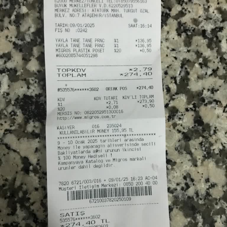 Migros Tunceli Şubesinde Çifte Ödeme Mağduriyeti